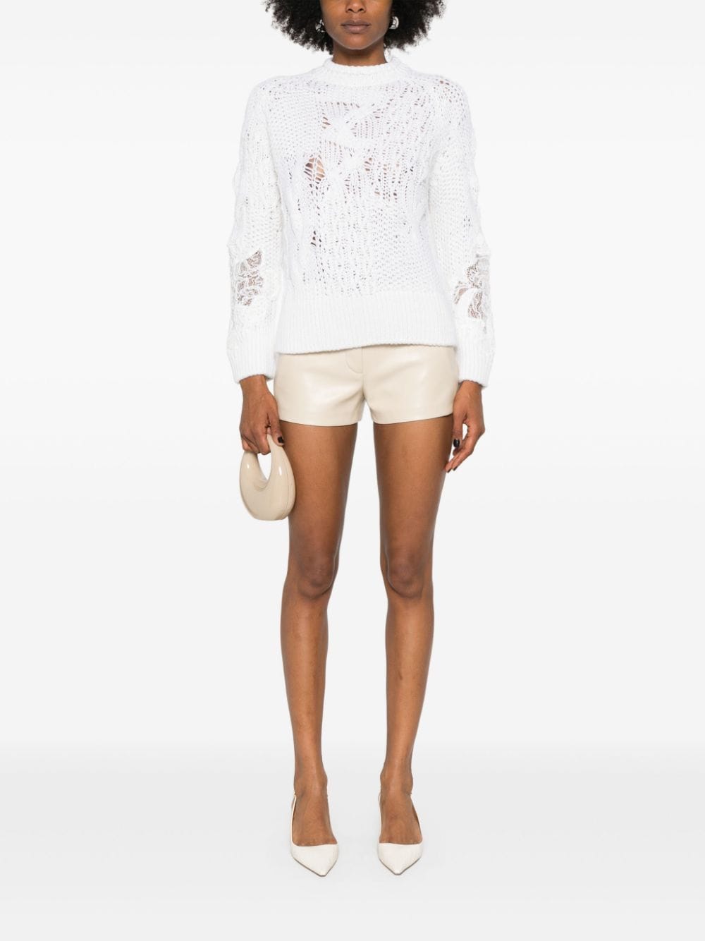 Ermanno Scervino Sweaters White image 2