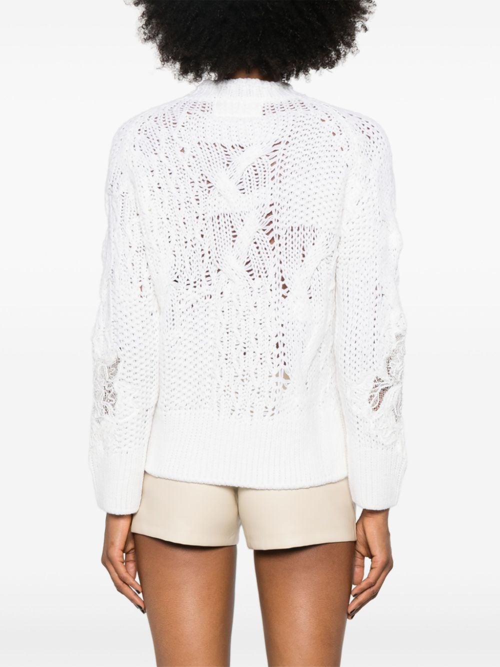 Ermanno Scervino Sweaters White image 4