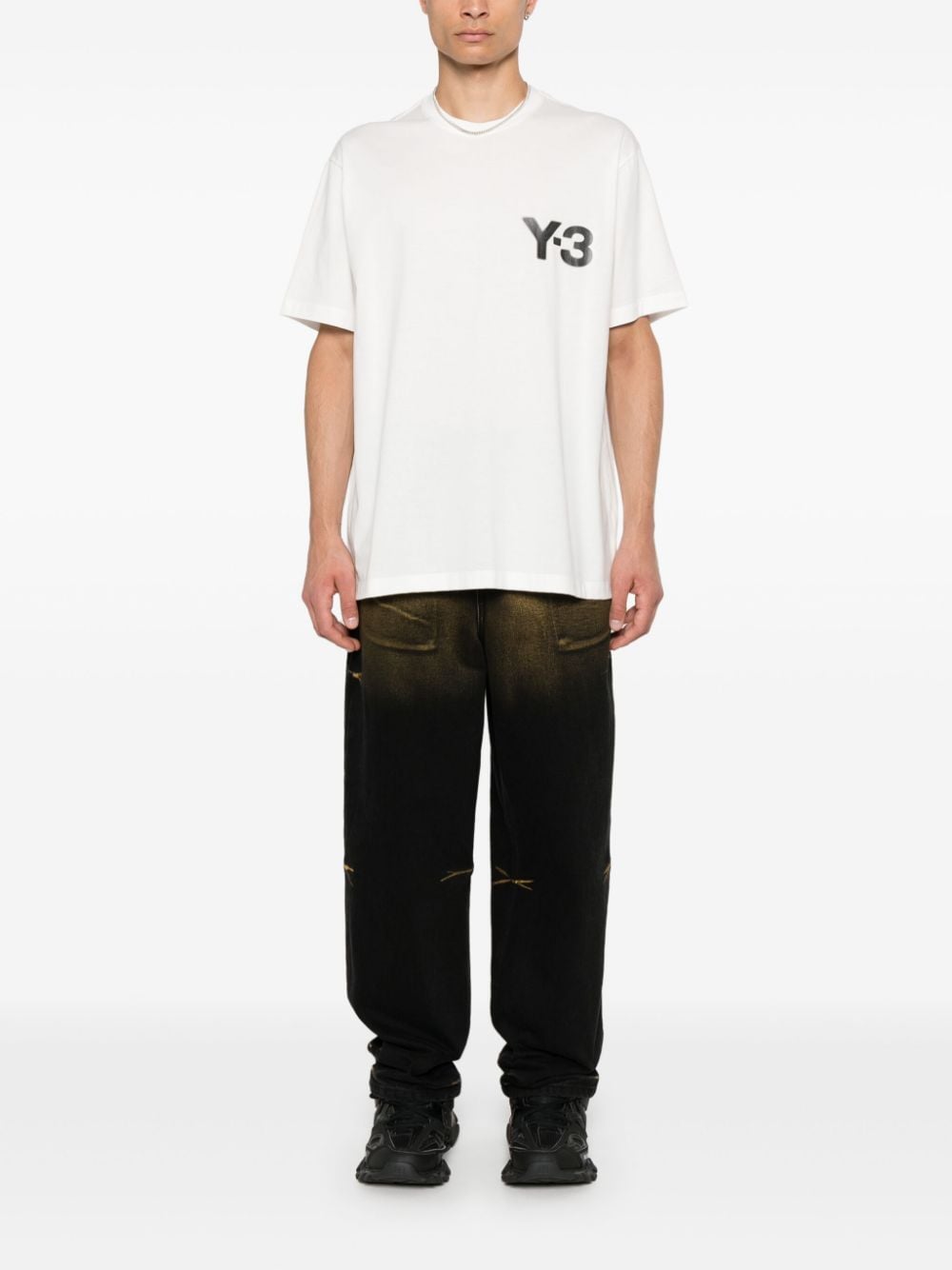 Y-3 T-shirts and Polos White image 4