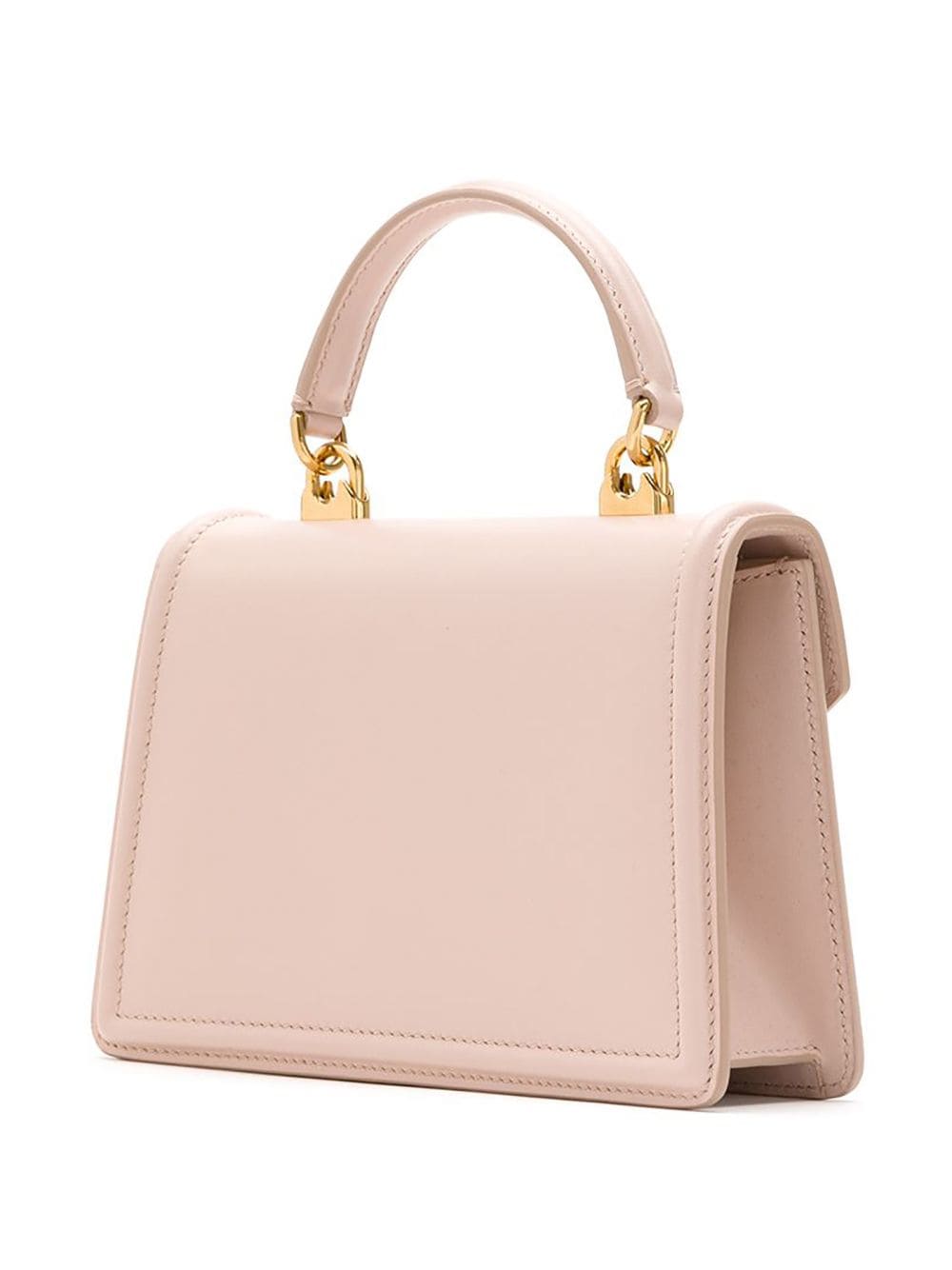 Dolce & Gabbana Pink Leather Sacred Heart Shoulder Bag image 1