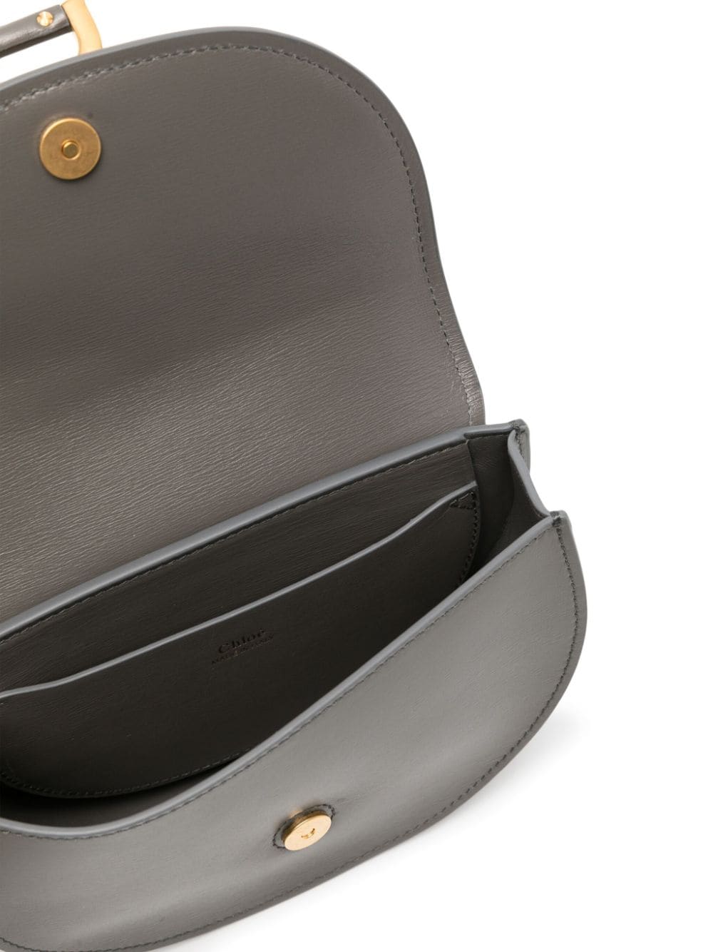 Chloé Grey Calfskin Shoulder Bag image 4