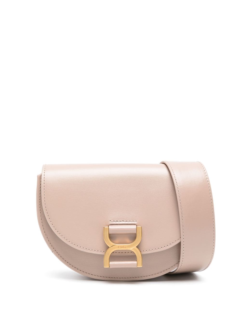 Chloé Smooth Grain Leather Shoulder Bag - Powder image 0