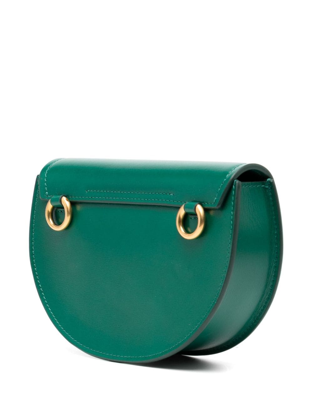 Chloé Green Calfskin Leather Foldover Shoulder Bag image 3