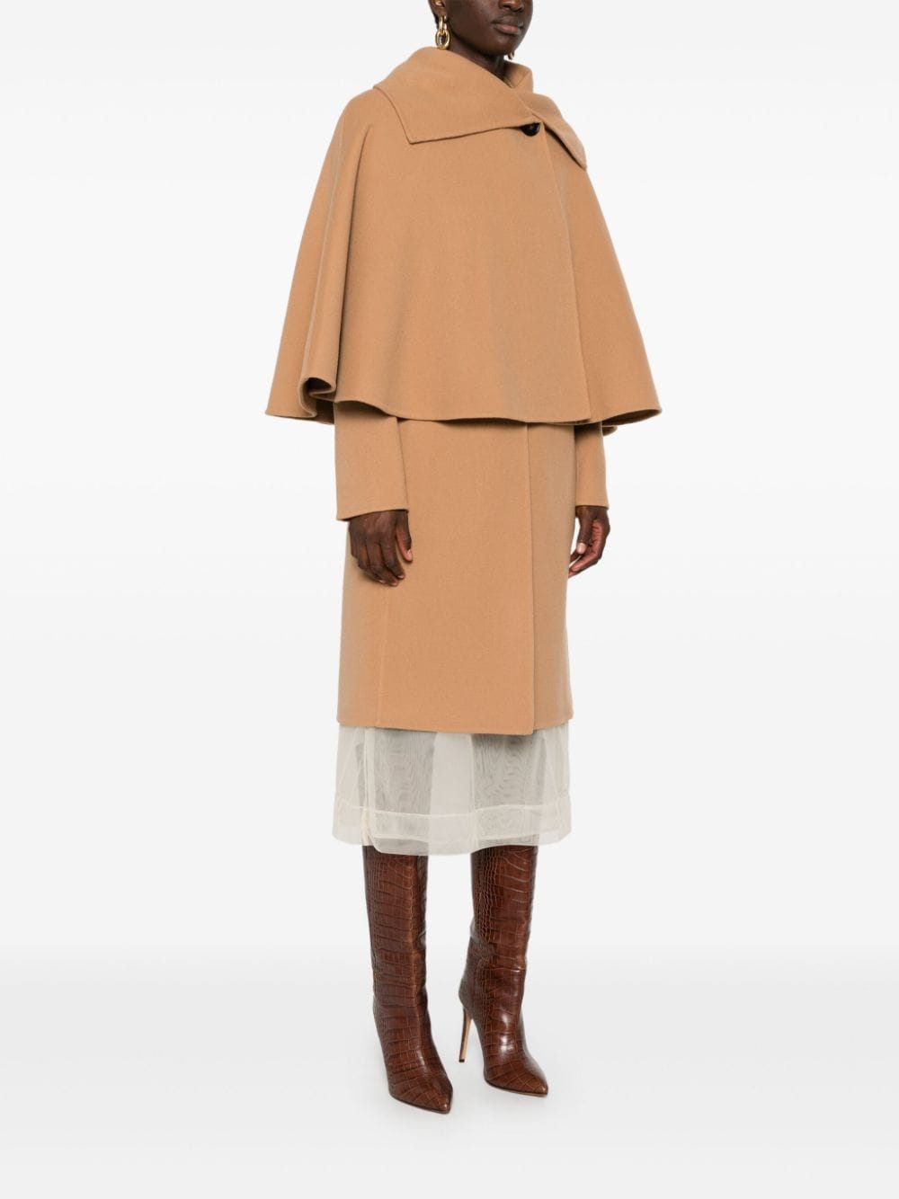 Chloè Women's Brown Leather Coat image 5