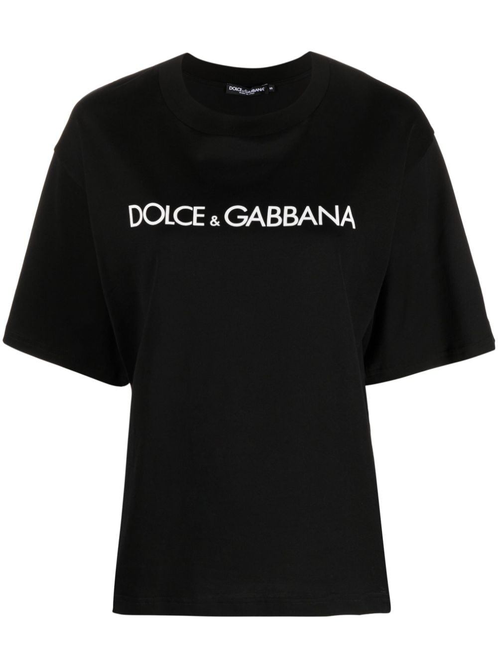 Dolce & Gabbana Logo Print T-Shirt - Black image 0