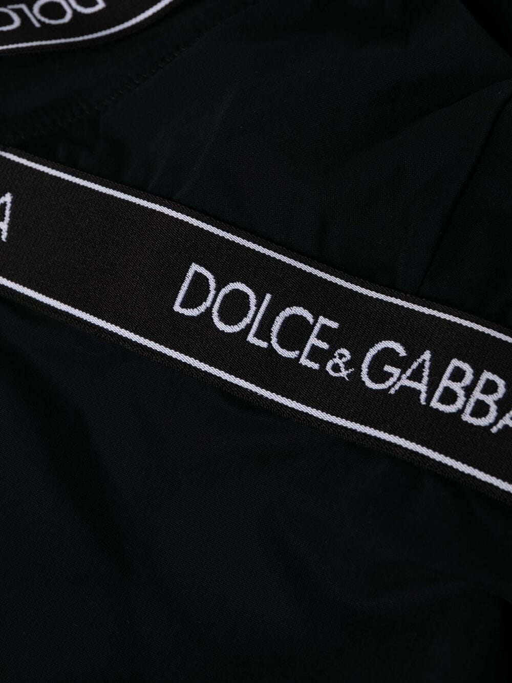 Dolce & Gabbana Sea Clothing Black Crossover Strappy Swimsuit image 1