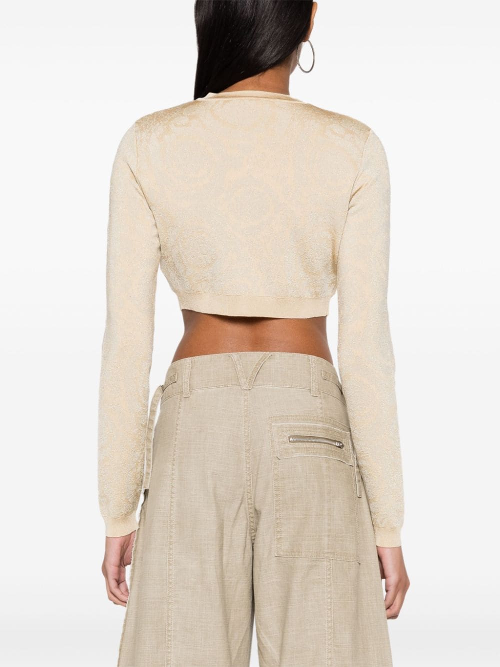 Versace Sweaters Beige image 4