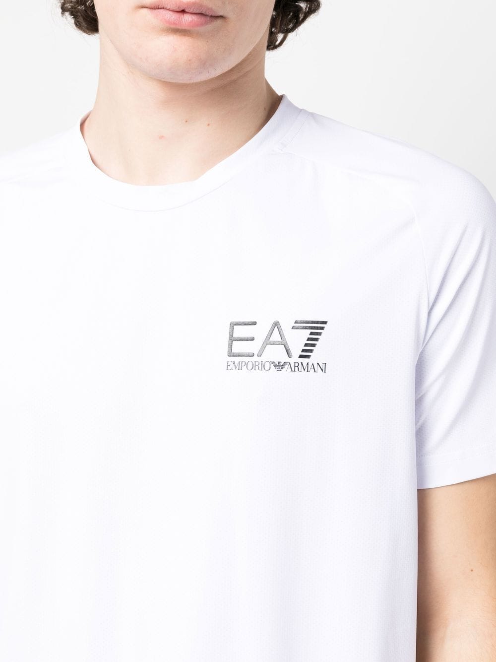 EA7 White T-Shirts & Polos image 3