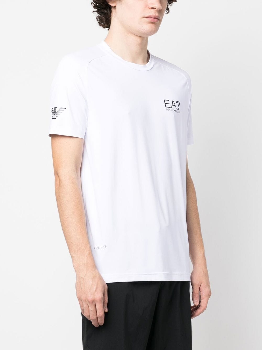 EA7 White T-Shirts & Polos image 4