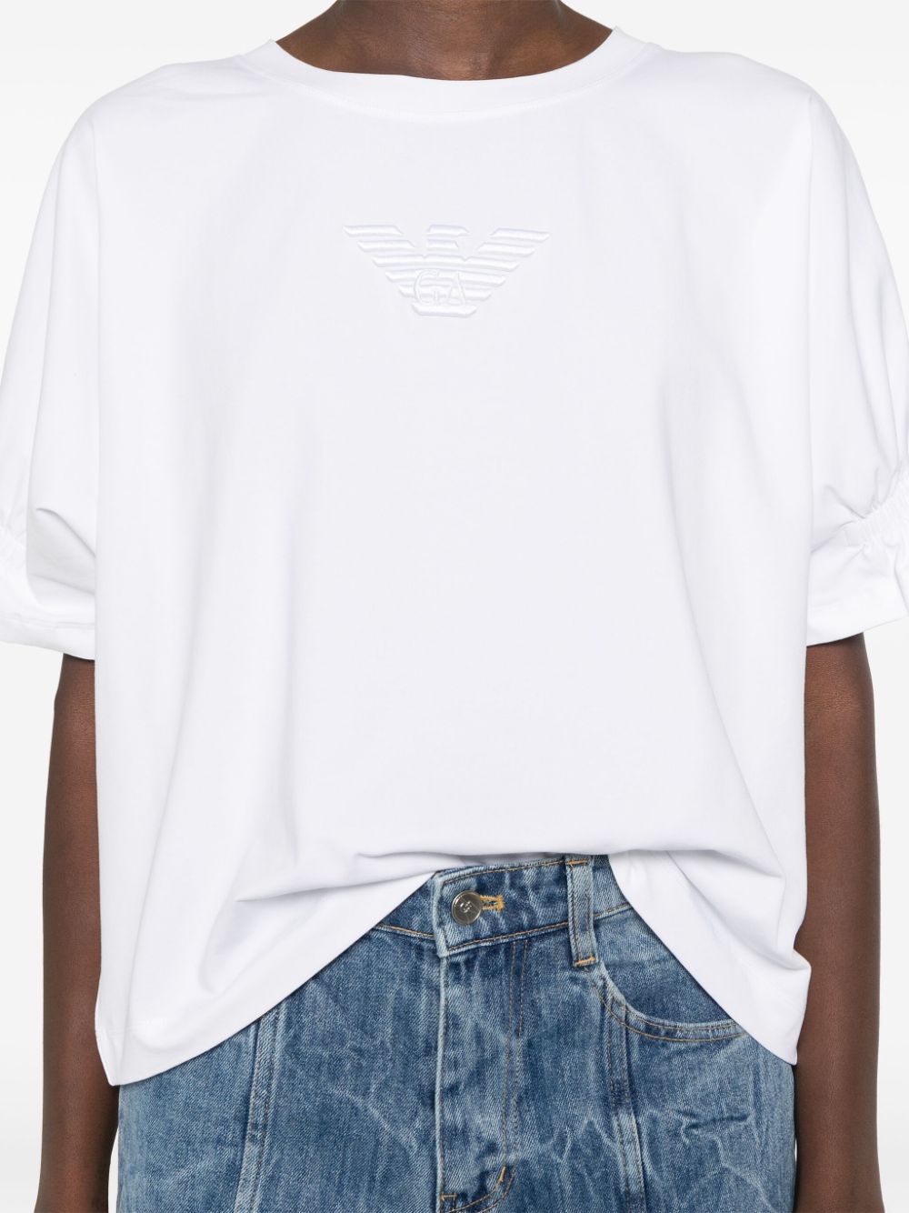 Emporio Armani T-shirts and Polos White image 2