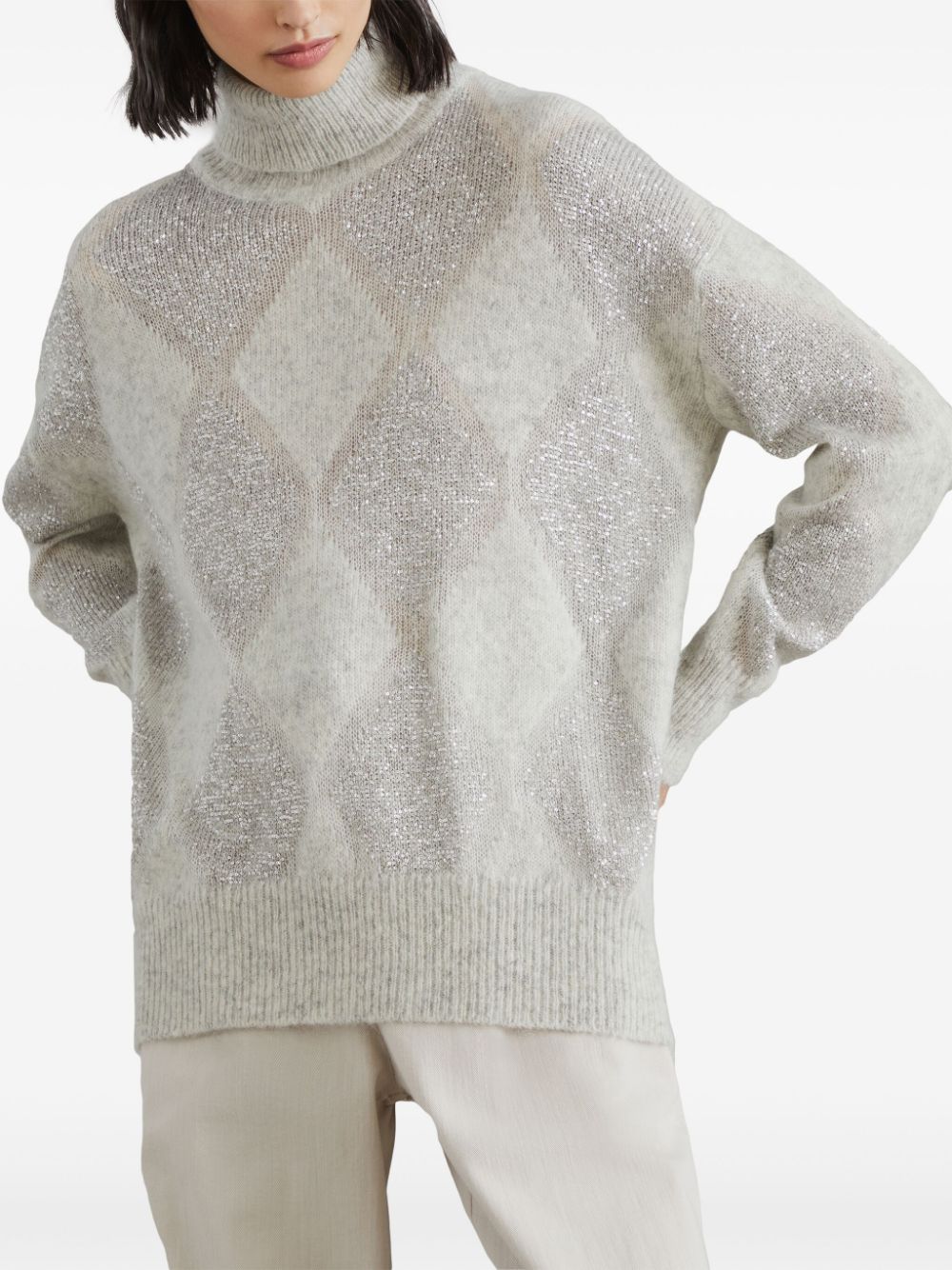 Brunello Cucinelli Sweaters Grey image 3