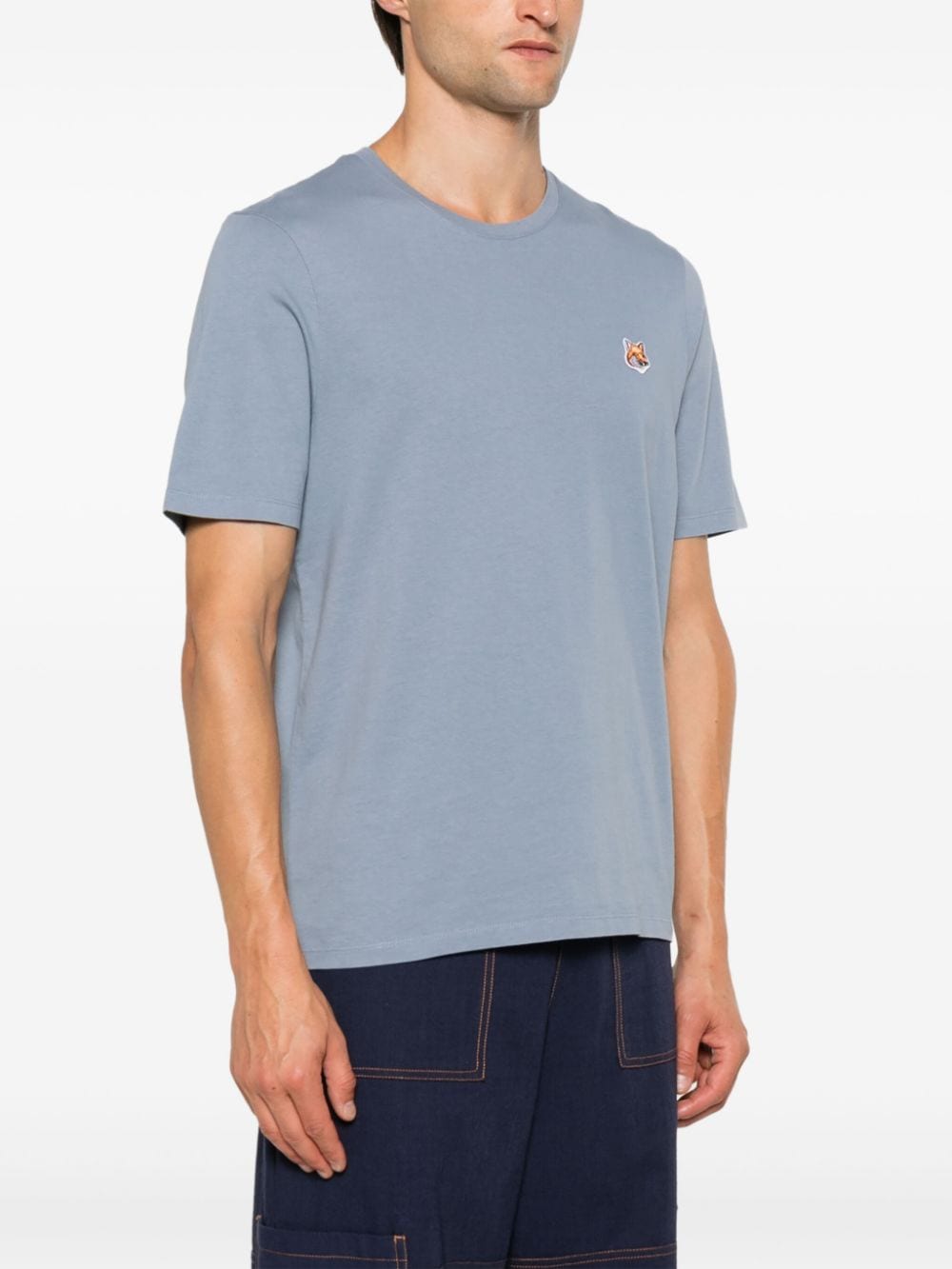 MAISON KITSUNE' T-shirts and Polos Clear Blue image 3