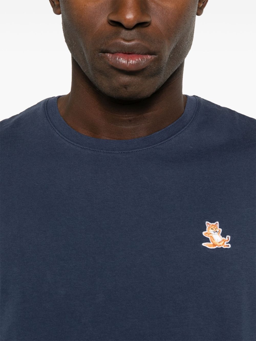 MAISON KITSUNE' T-shirts and Polos Blue image 1