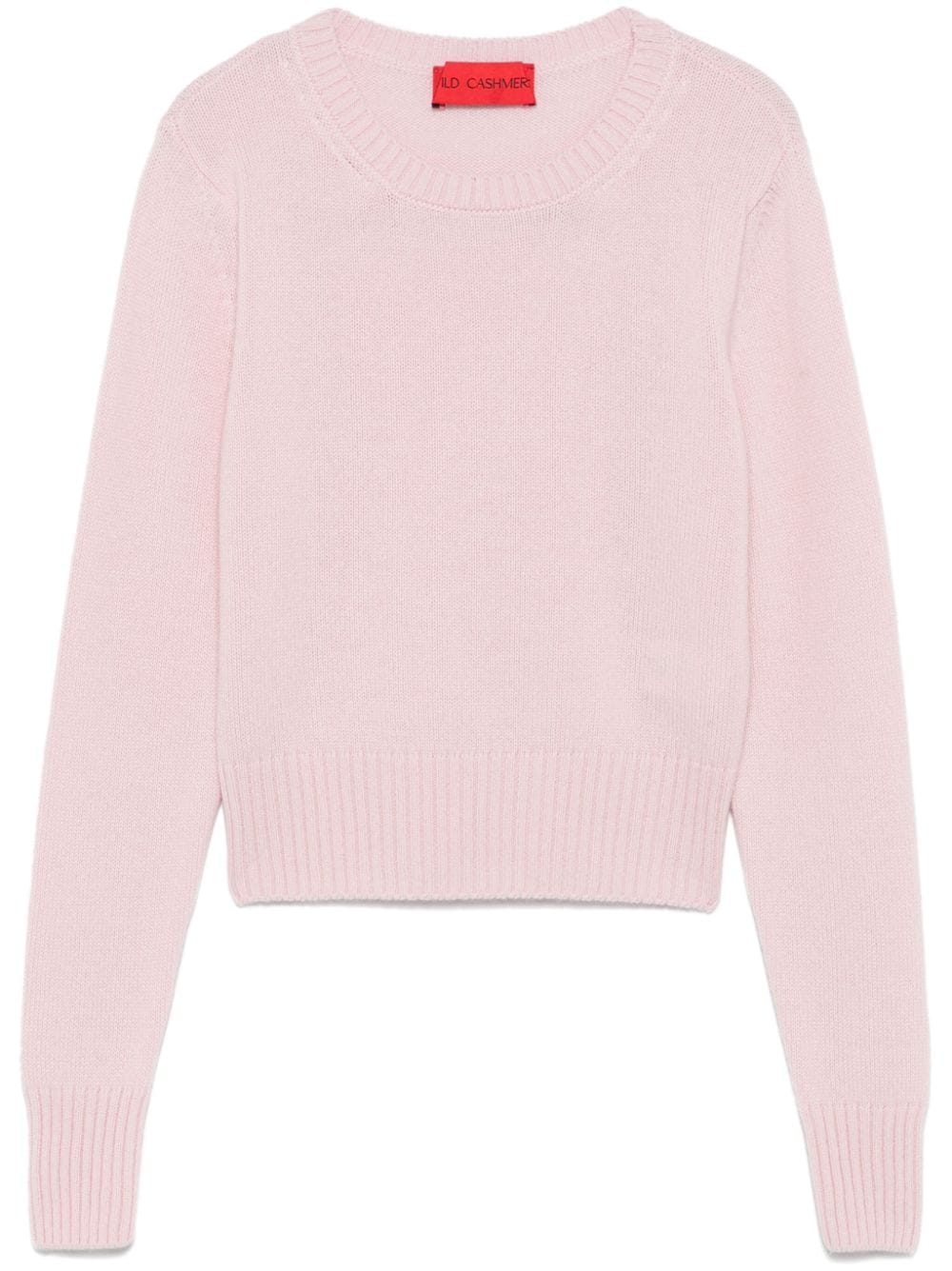 WILD CASHMERE Crewneck Sweater - Light Pink image 0