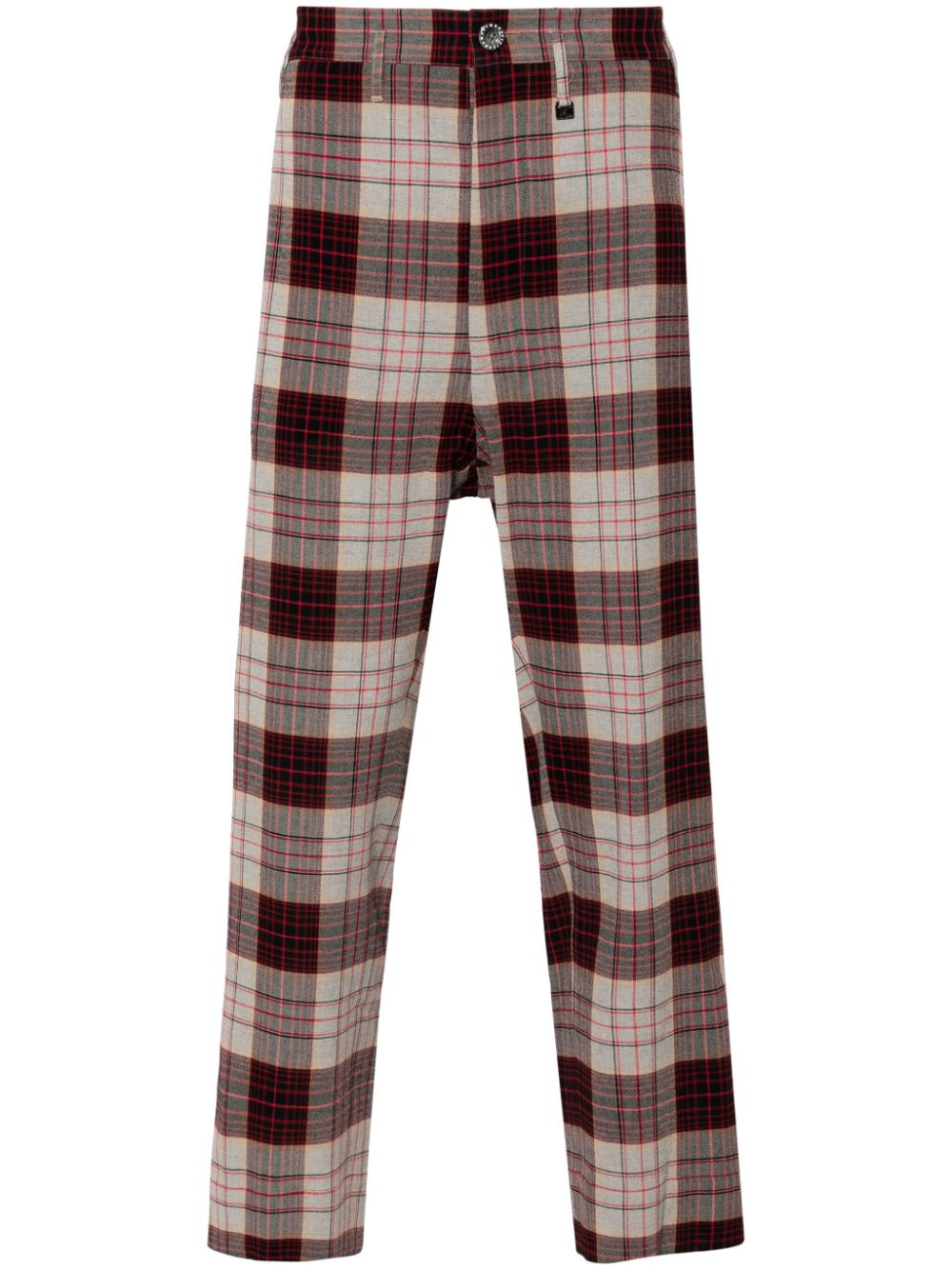 Vivienne Westwood Checked Cropped Trousers image 0