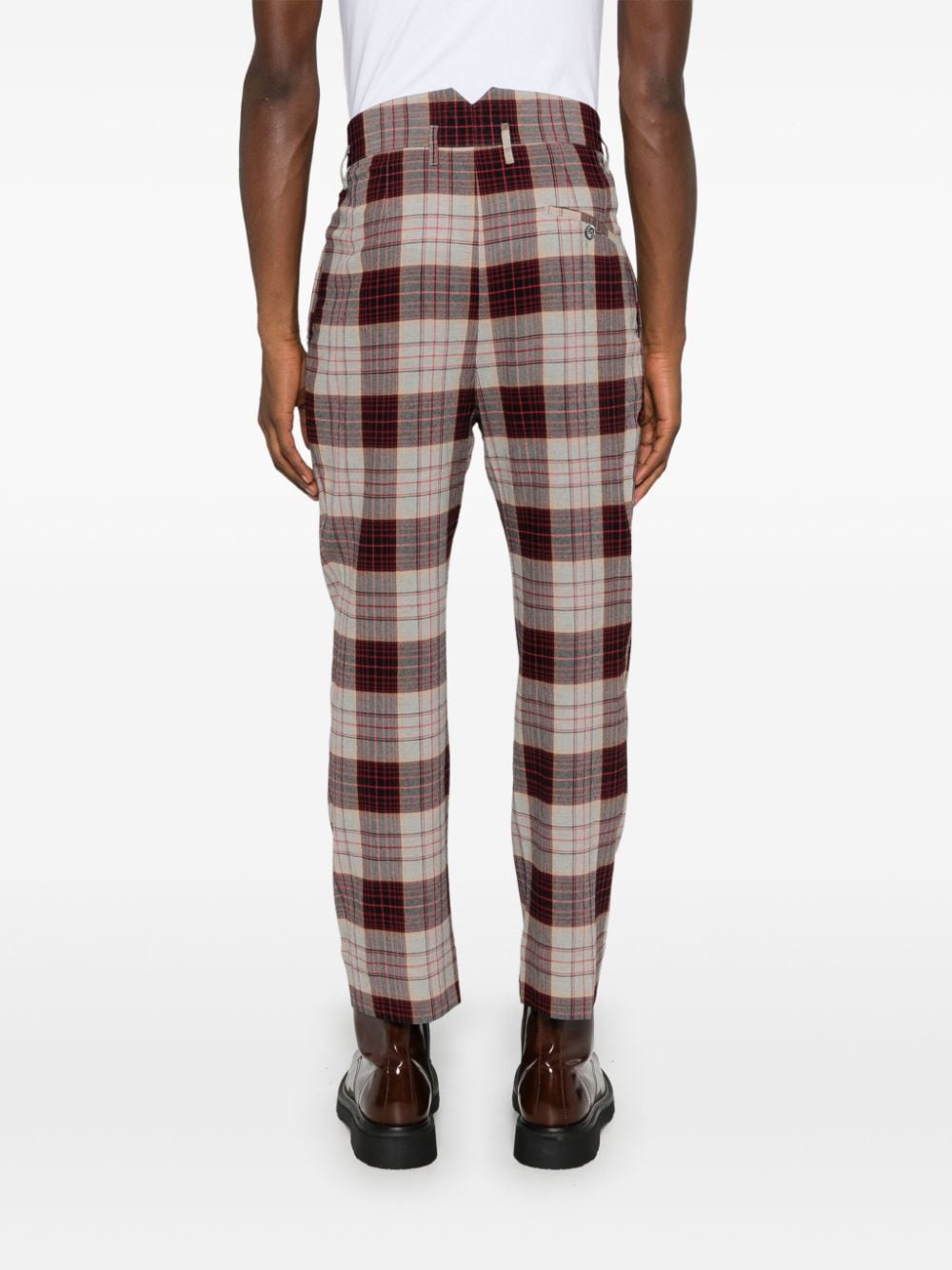 Vivienne Westwood Checked Cropped Trousers image 3