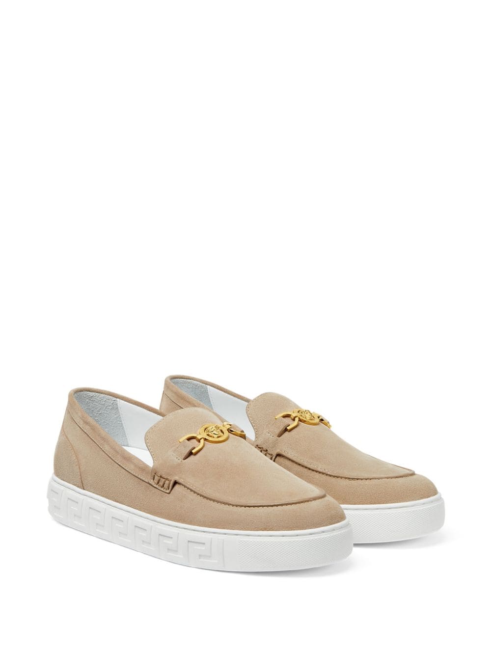 Versace Flat shoes Beige image 3