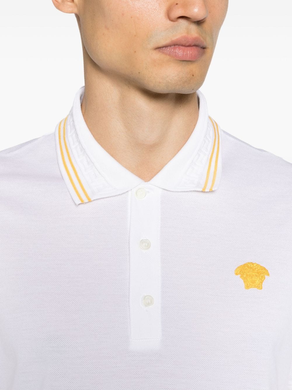 Versace T-shirts and Polos White image 4