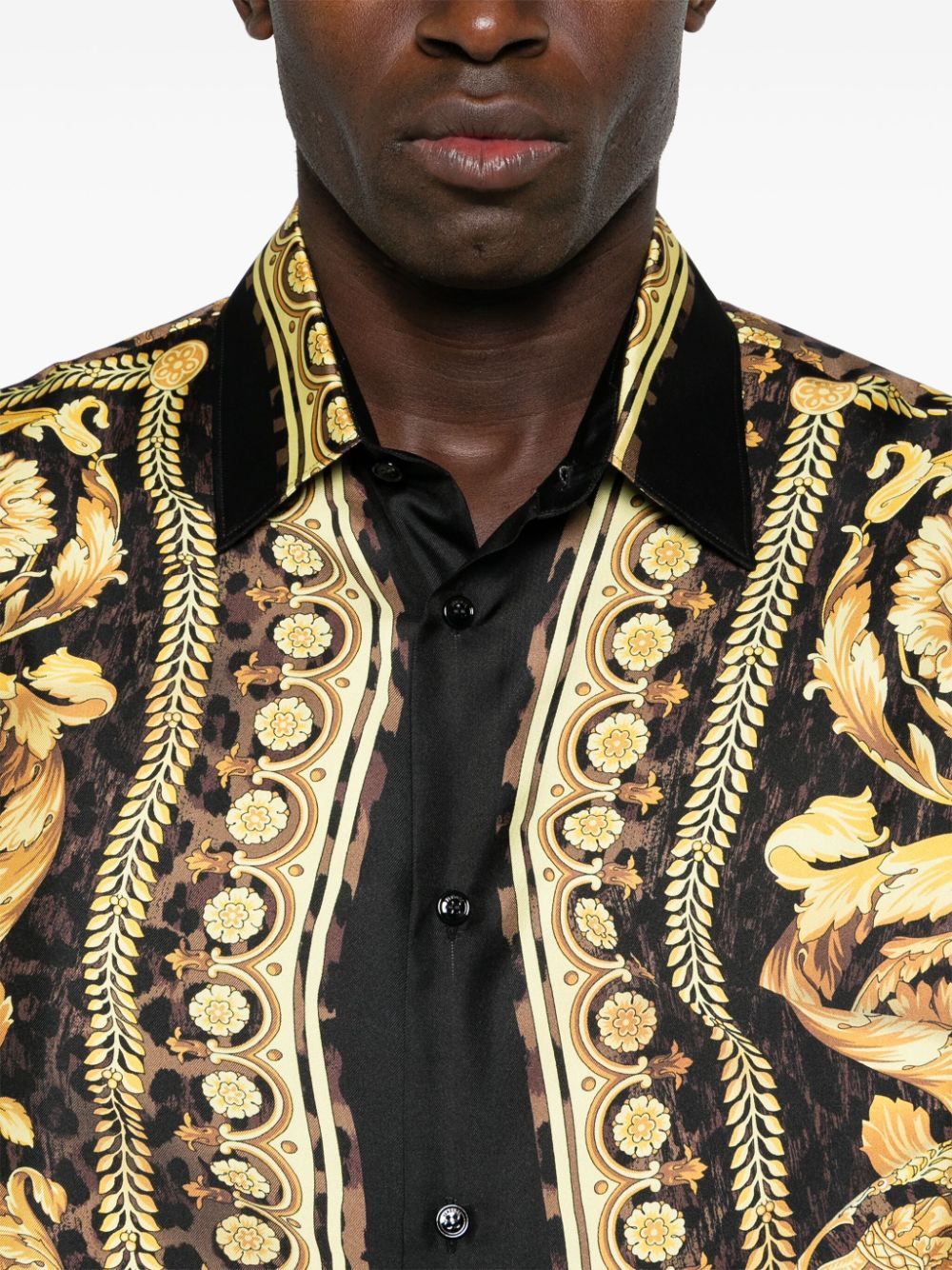 Versace Shirts Golden image 1