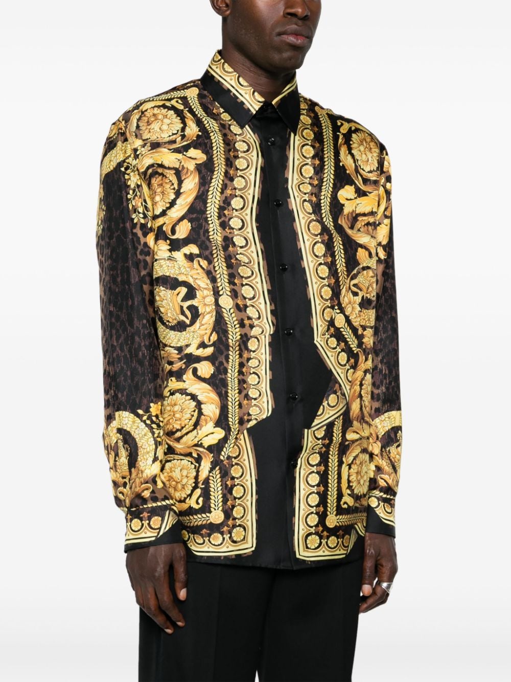 Versace Shirts Golden image 3