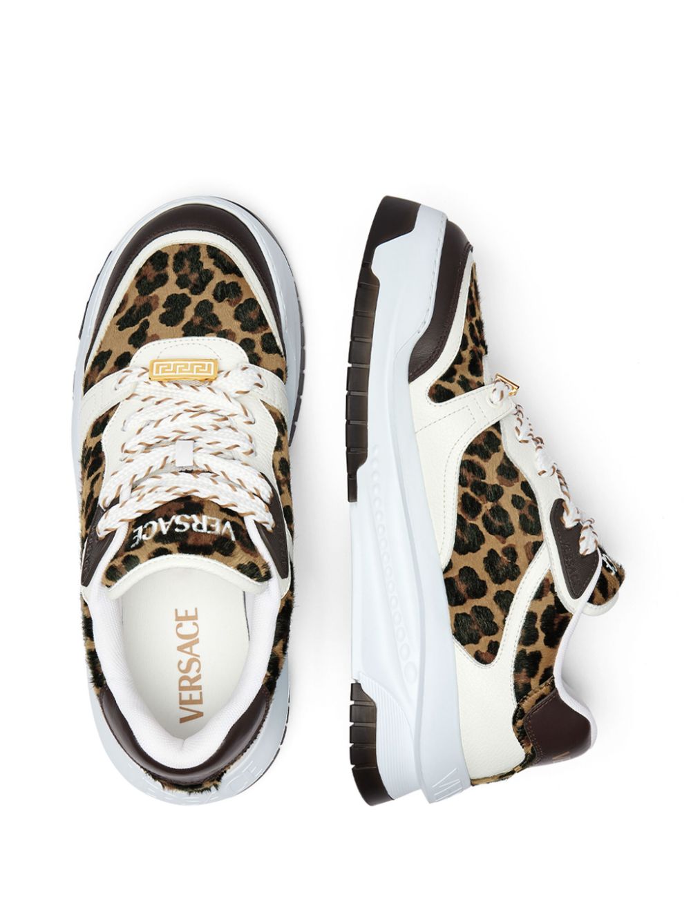 Versace Sneakers Brown image 2