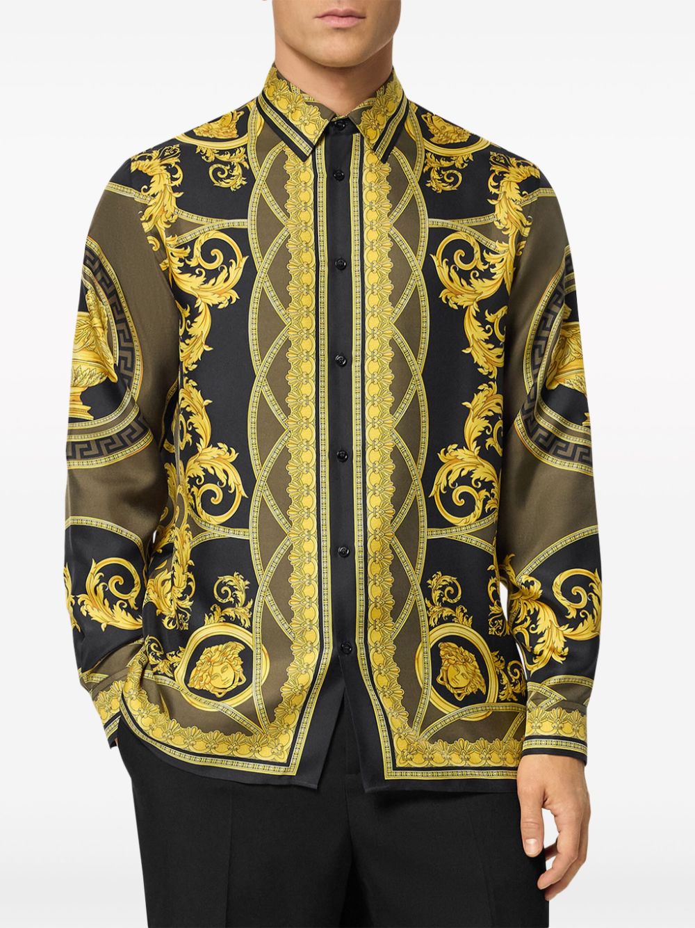 Versace Shirts Golden image 1