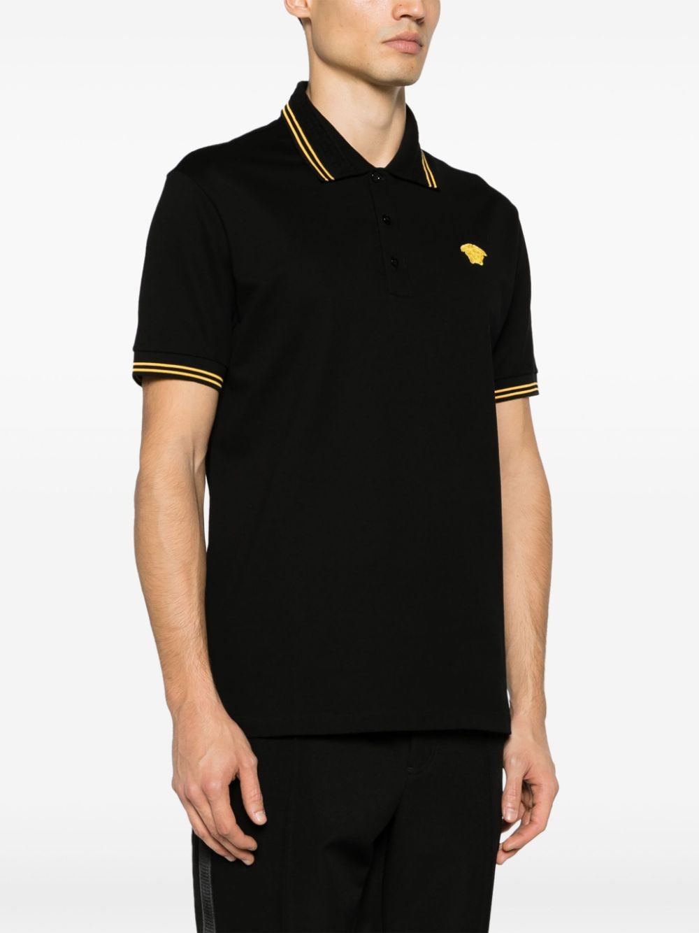 Versace T-shirts and Polos Black image 2