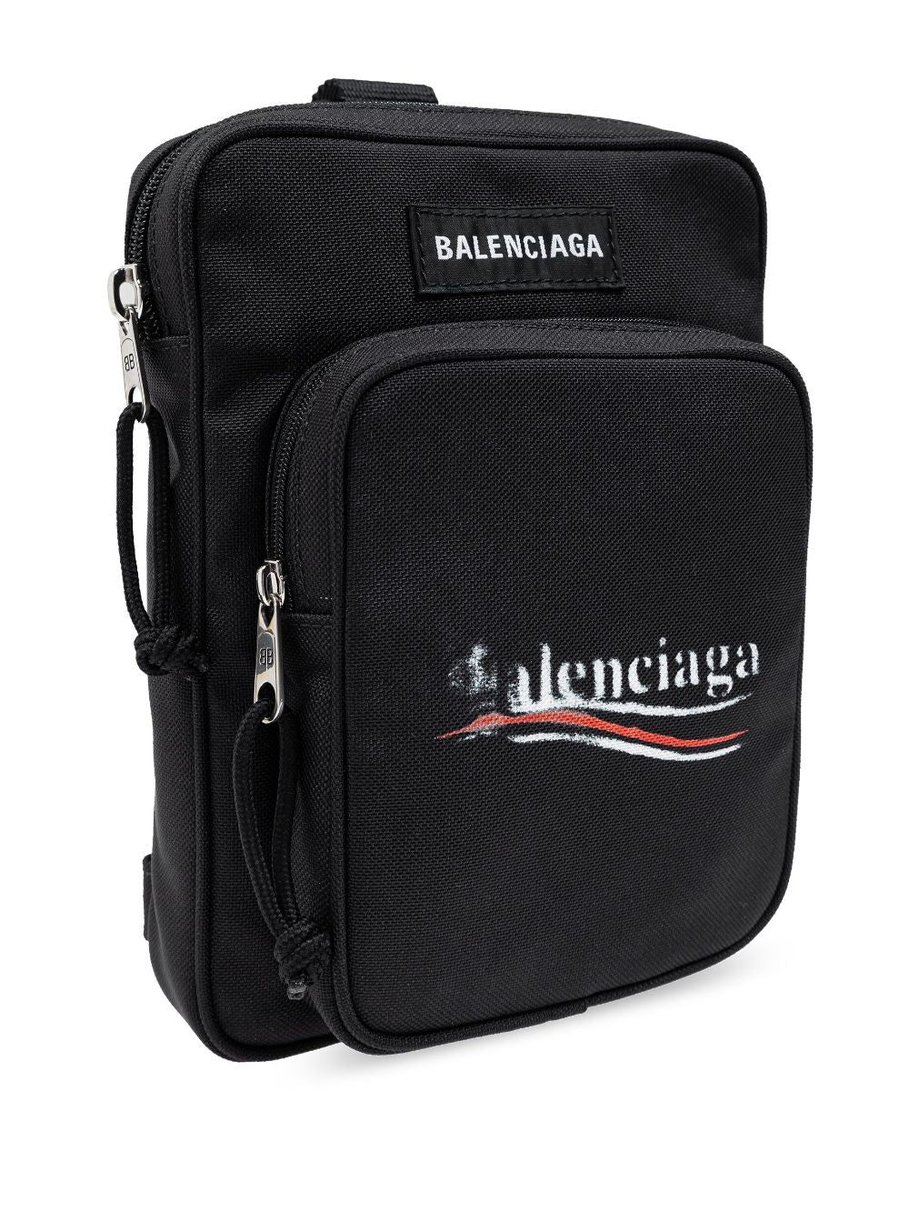 Balenciaga Black Logo Print  Shoulder Bag image 3