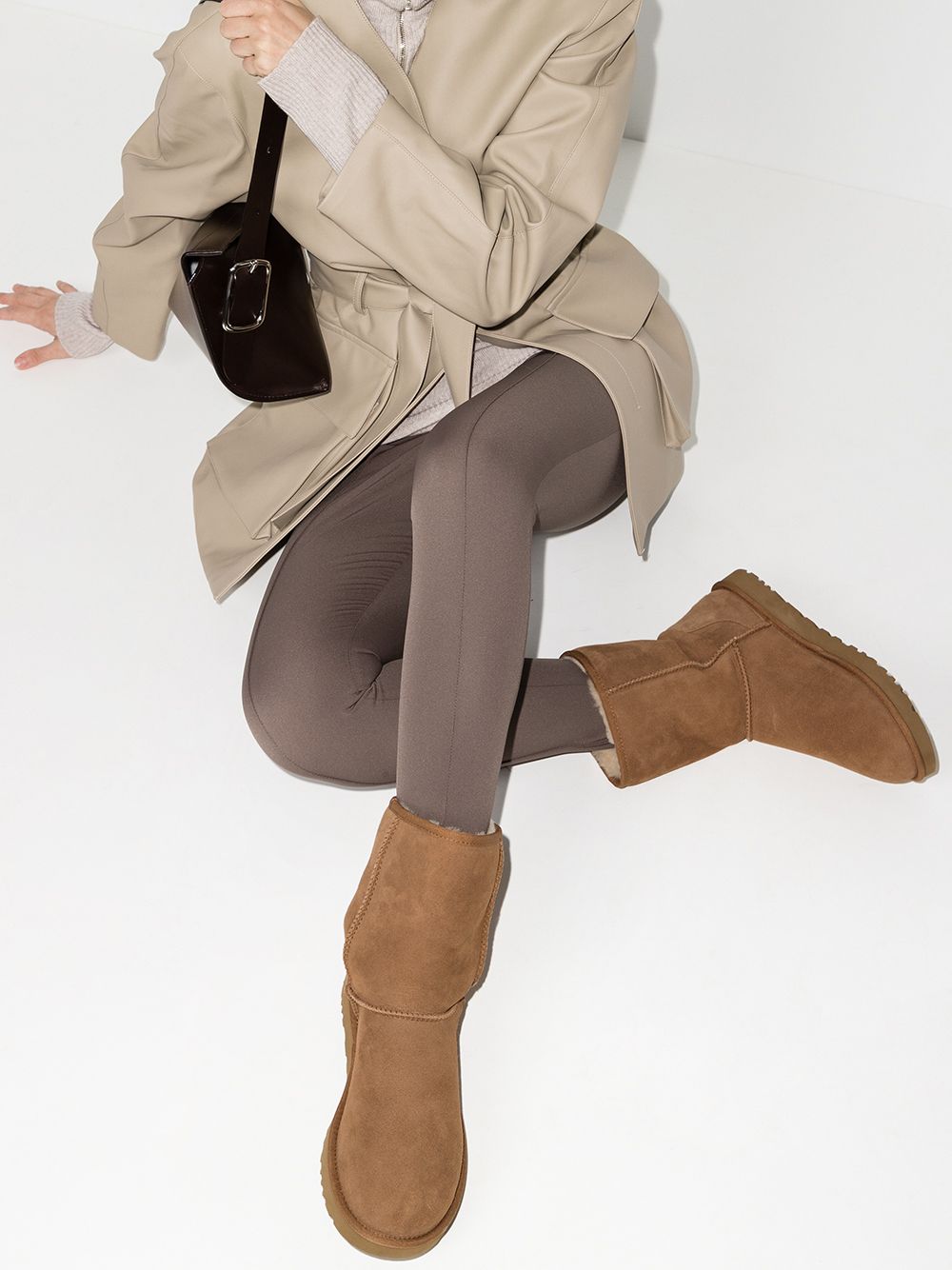 UGG Australia Classic Suede Boots - Beige image 1