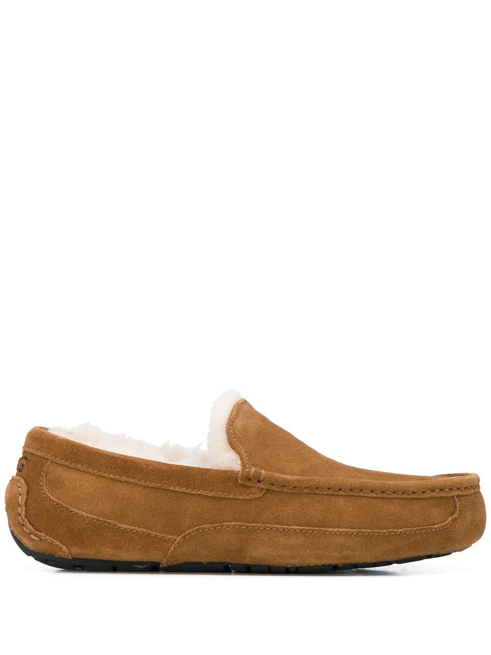 UGG Australia Ascot Flat Shearling Slippers - Beige image 0