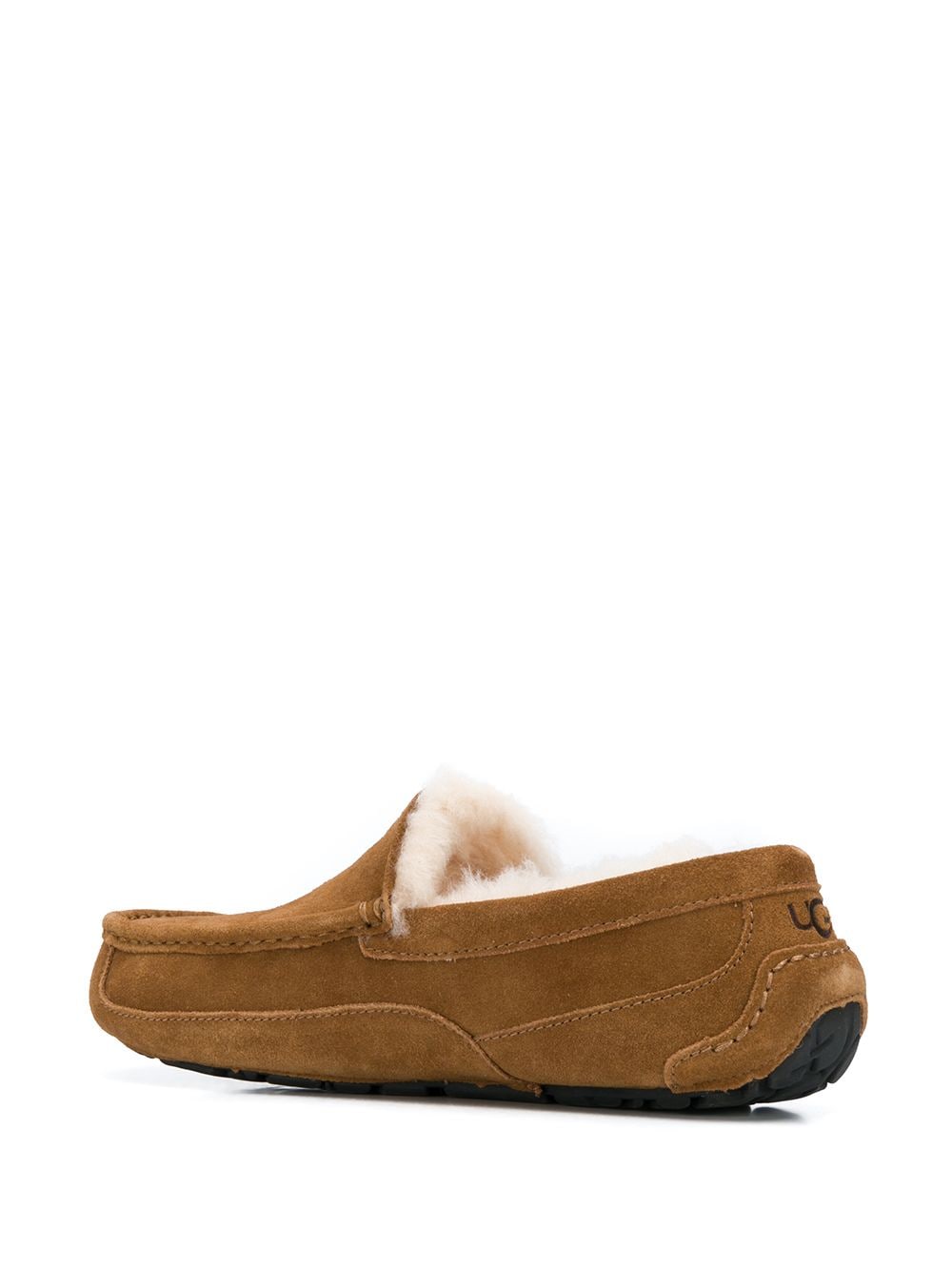 UGG Australia Ascot Flat Shearling Slippers - Beige image 2