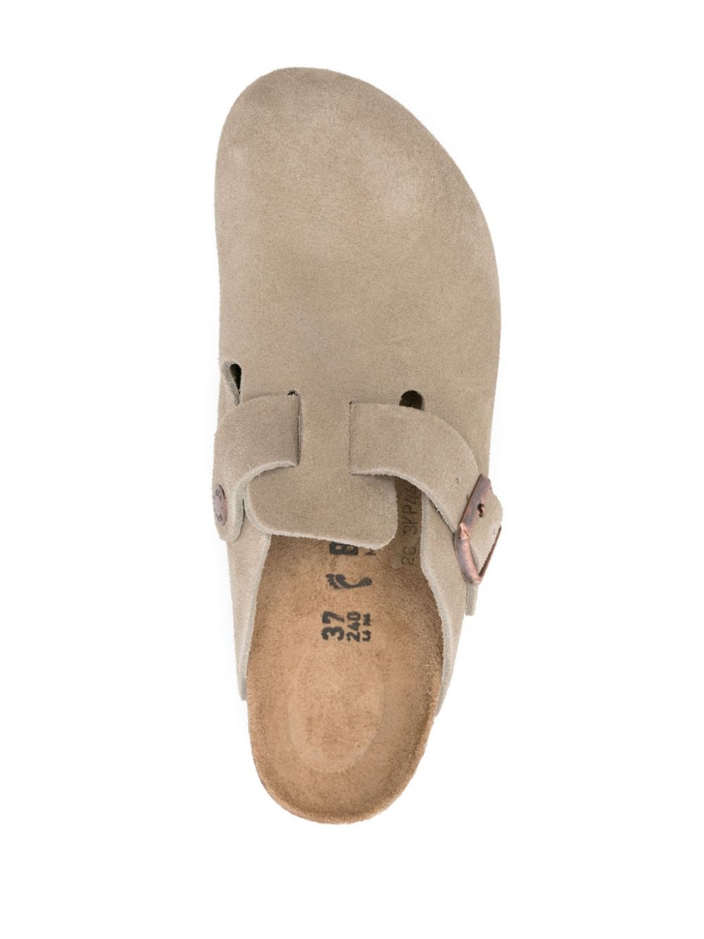 Birkenstock Arizona Suede Sandals - Dove Grey image 2