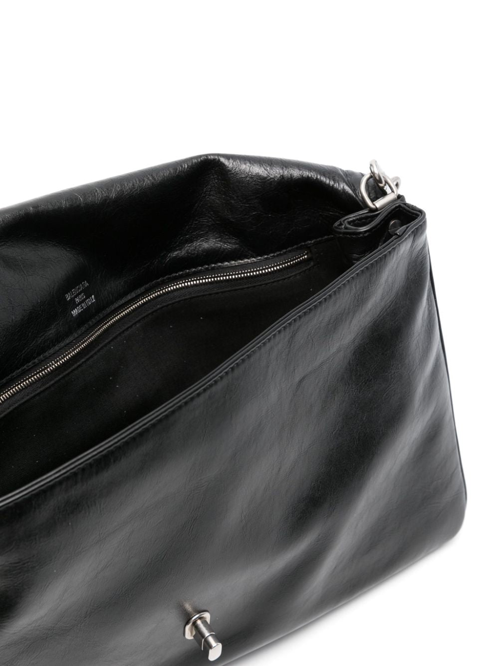 Balenciaga Black Calfskin Leather Shoulder Bag image 1