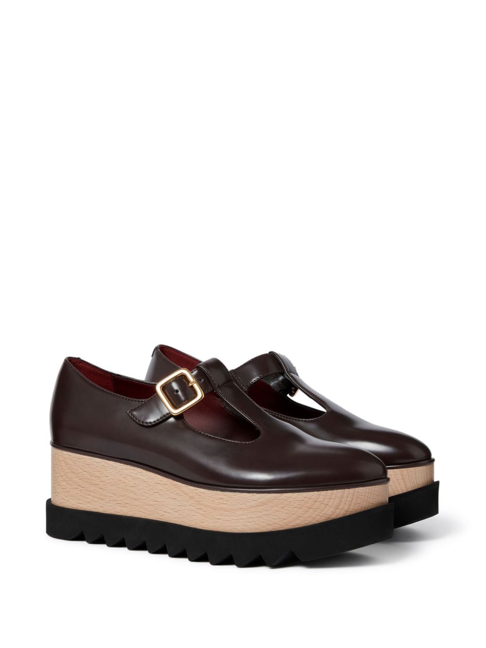 Stella McCartney Flat shoes Brown image 2