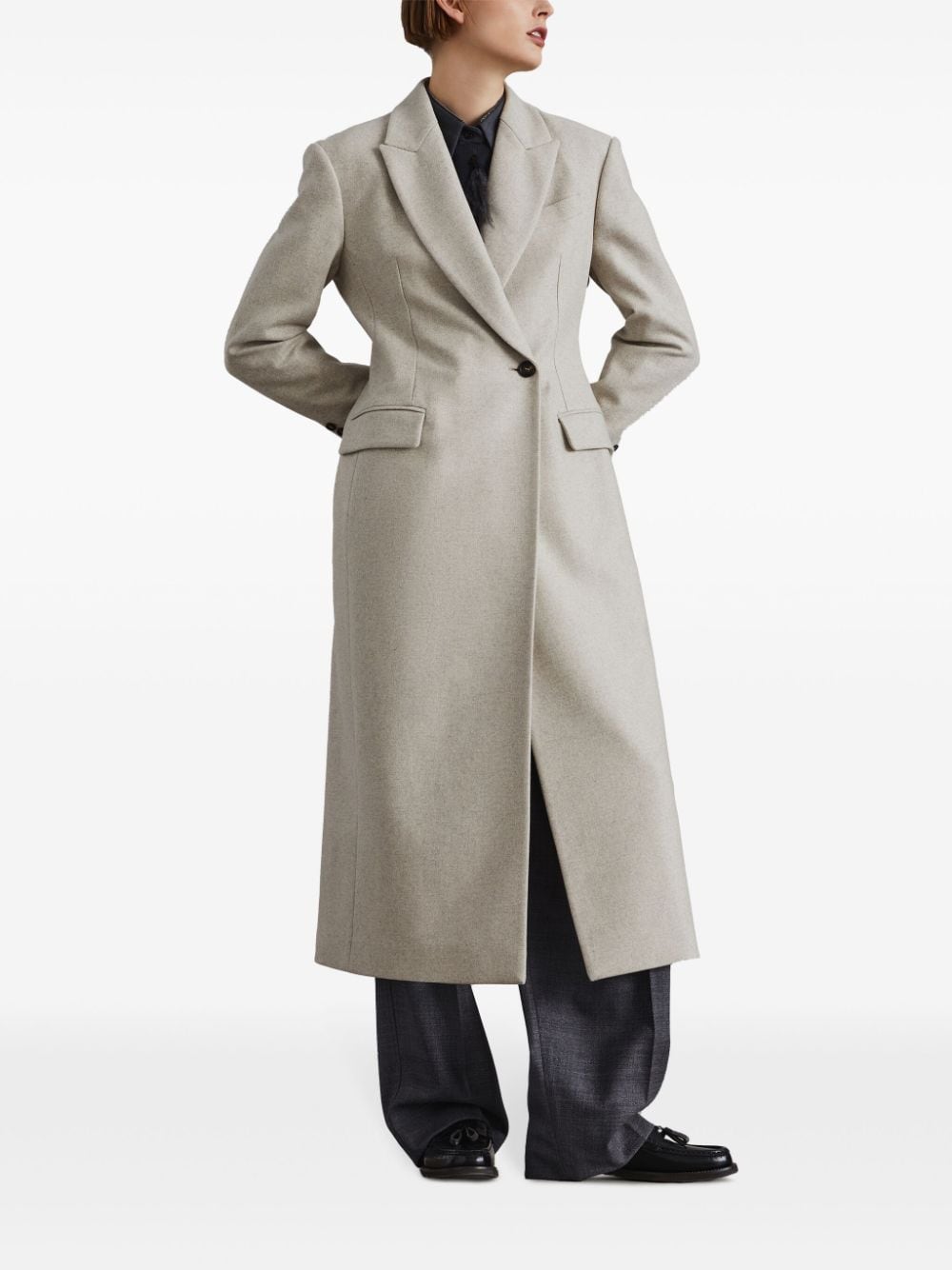 Brunello Cucinelli Coats Beige image 1