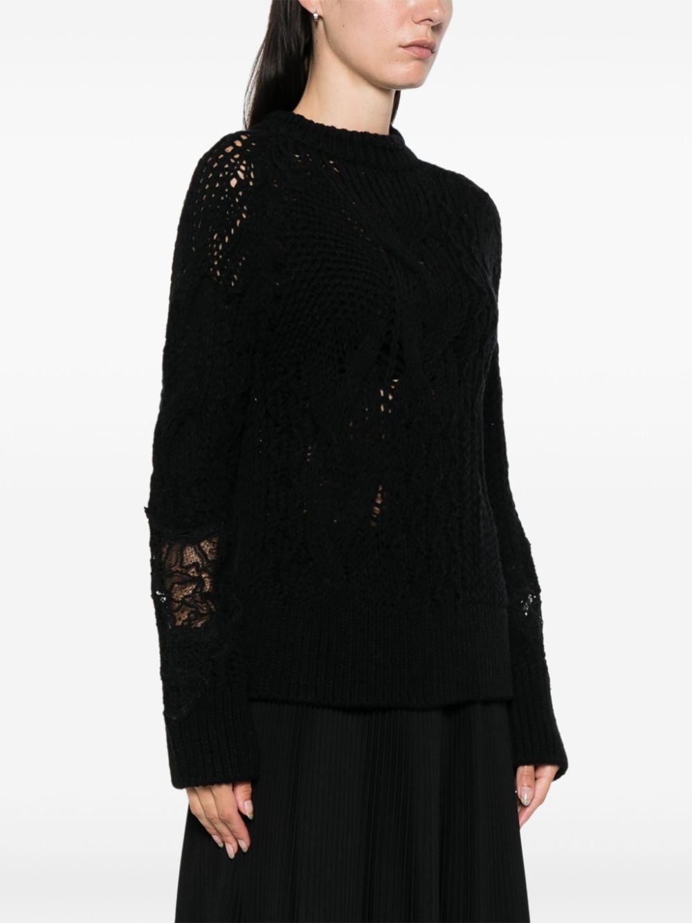 Ermanno Scervino Sweaters Black image 1