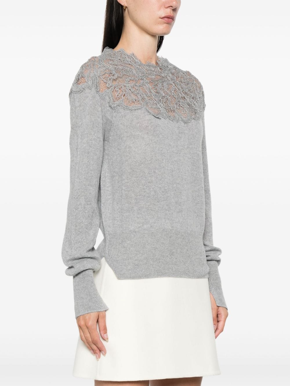 Ermanno Scervino Sweaters Grey image 3