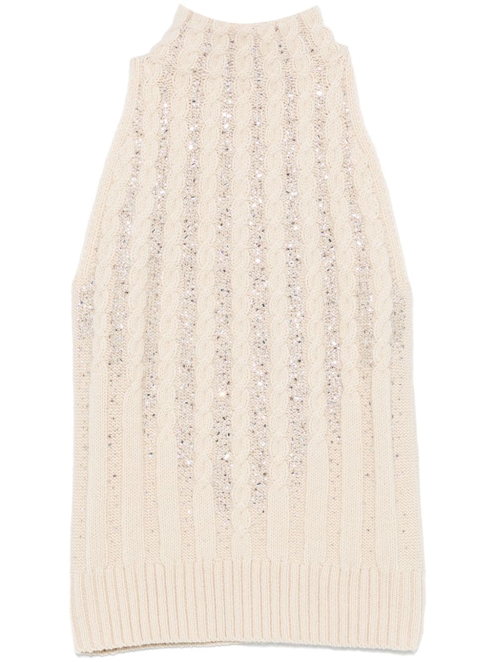 Ermanno Scervino Top Beige image 0