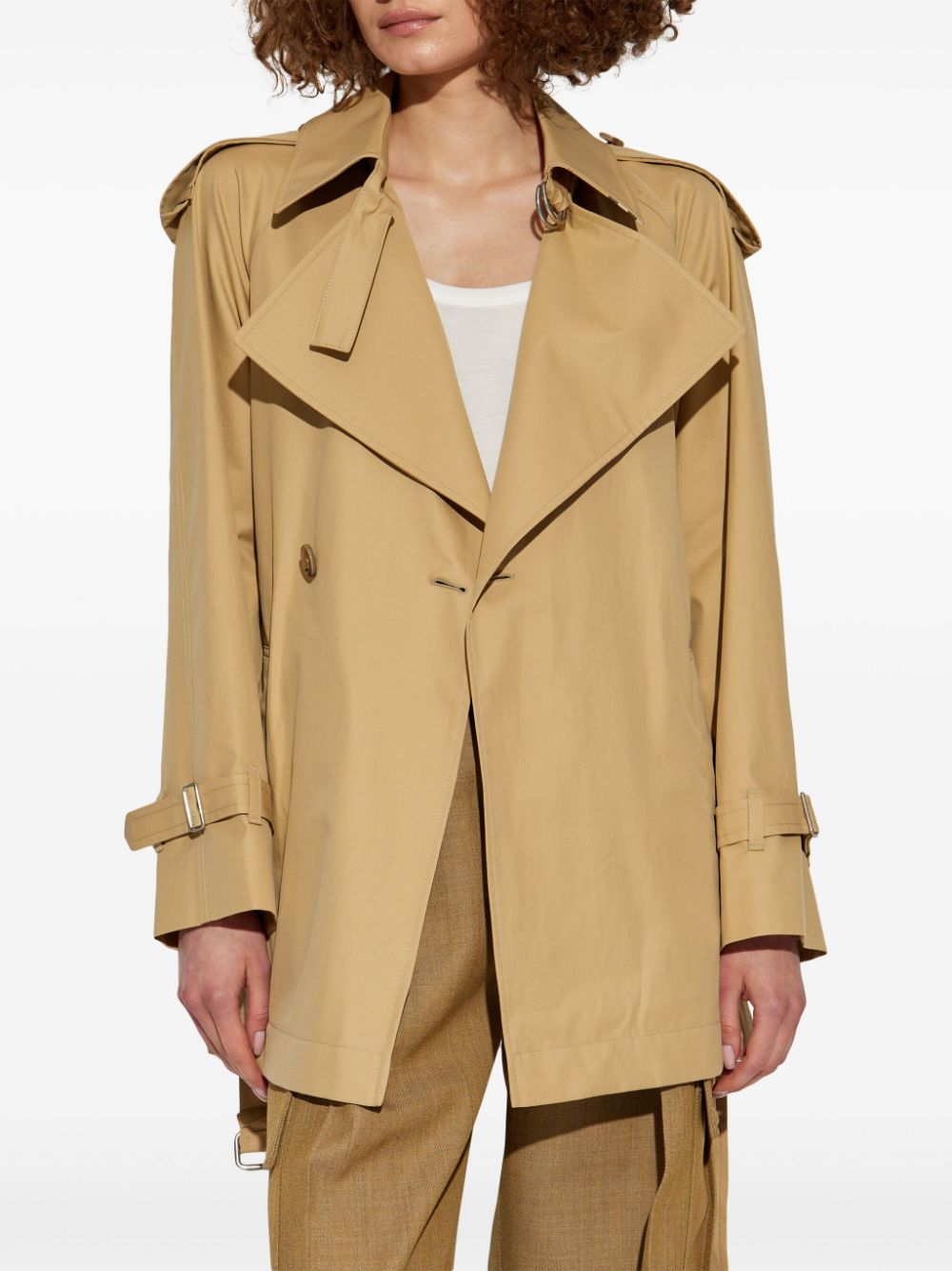 Burberry Classic Beige Cotton Gabardine Trench Coat image 2