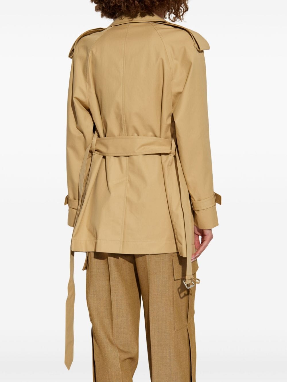 Burberry Classic Beige Cotton Gabardine Trench Coat image 3