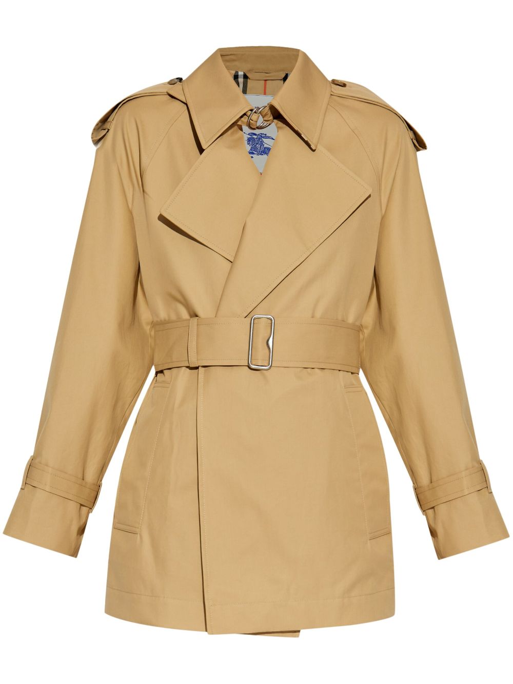 Burberry Classic Beige Cotton Gabardine Trench Coat image 0