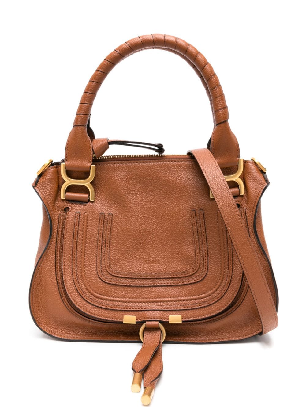 Chloé Leather Tote Bag - Brown image 0