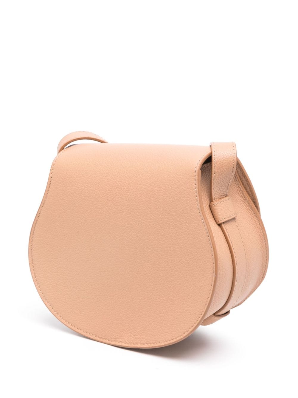 Chloé Beige Calfskin Grained Texture Shoulder Bag image 2