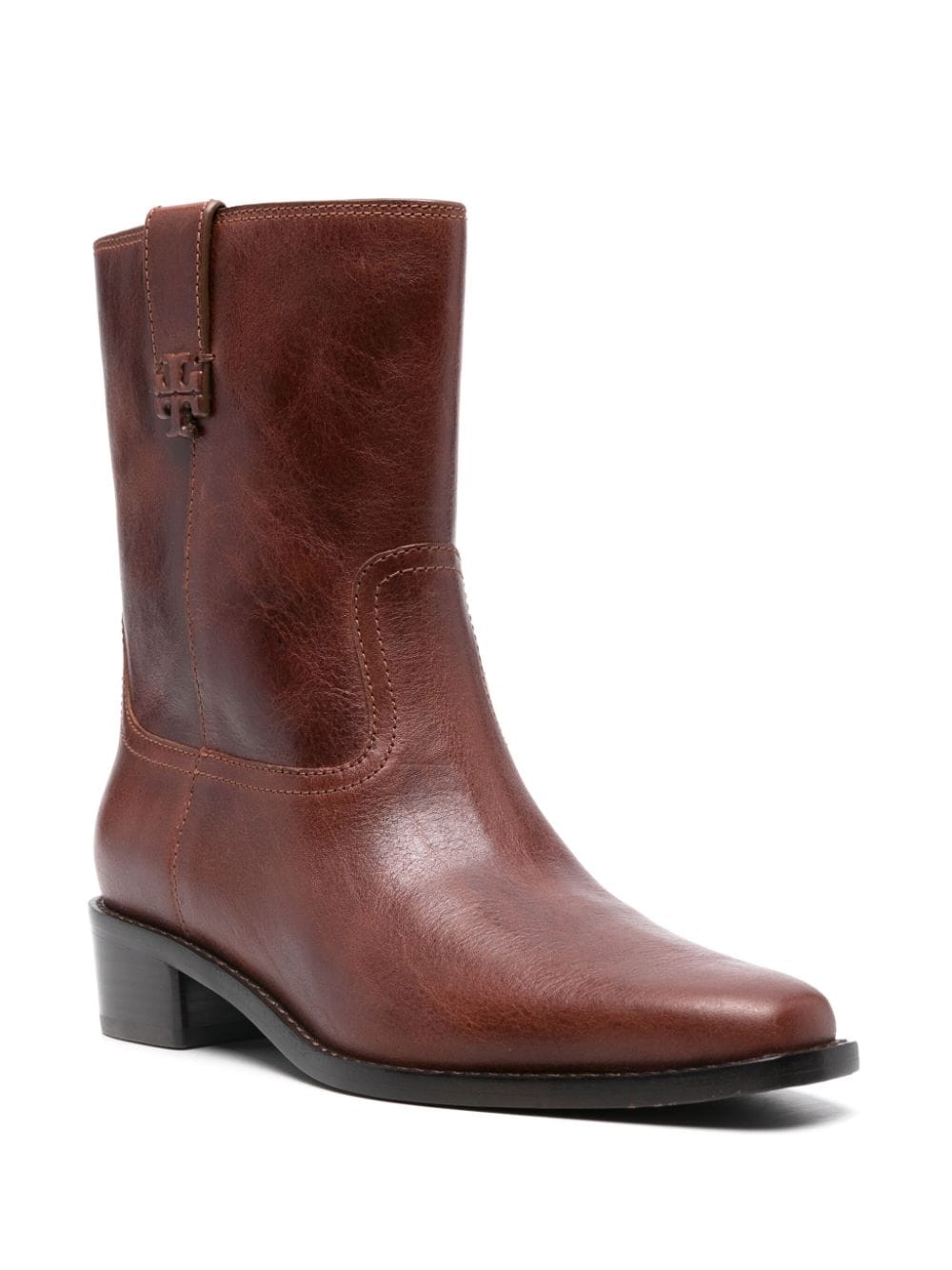 Tory Burch Boots Leather Brown image 2