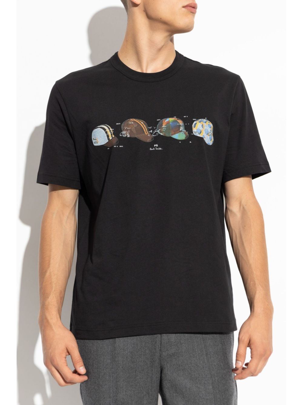 Paul Smith Graphic Print T-Shirt - Black image 3