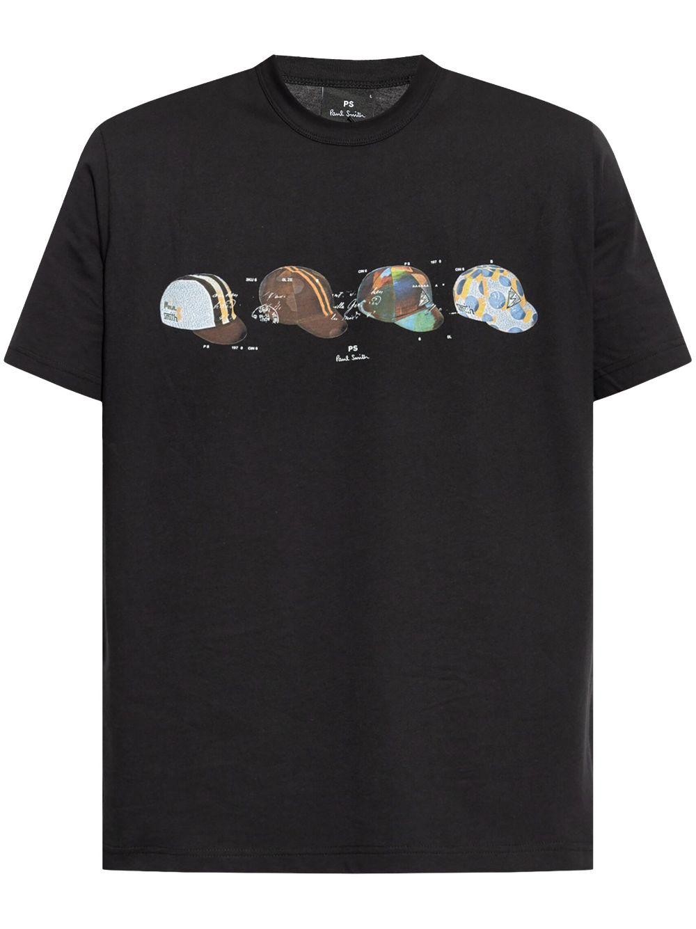 Paul Smith Graphic Print T-Shirt - Black image 0