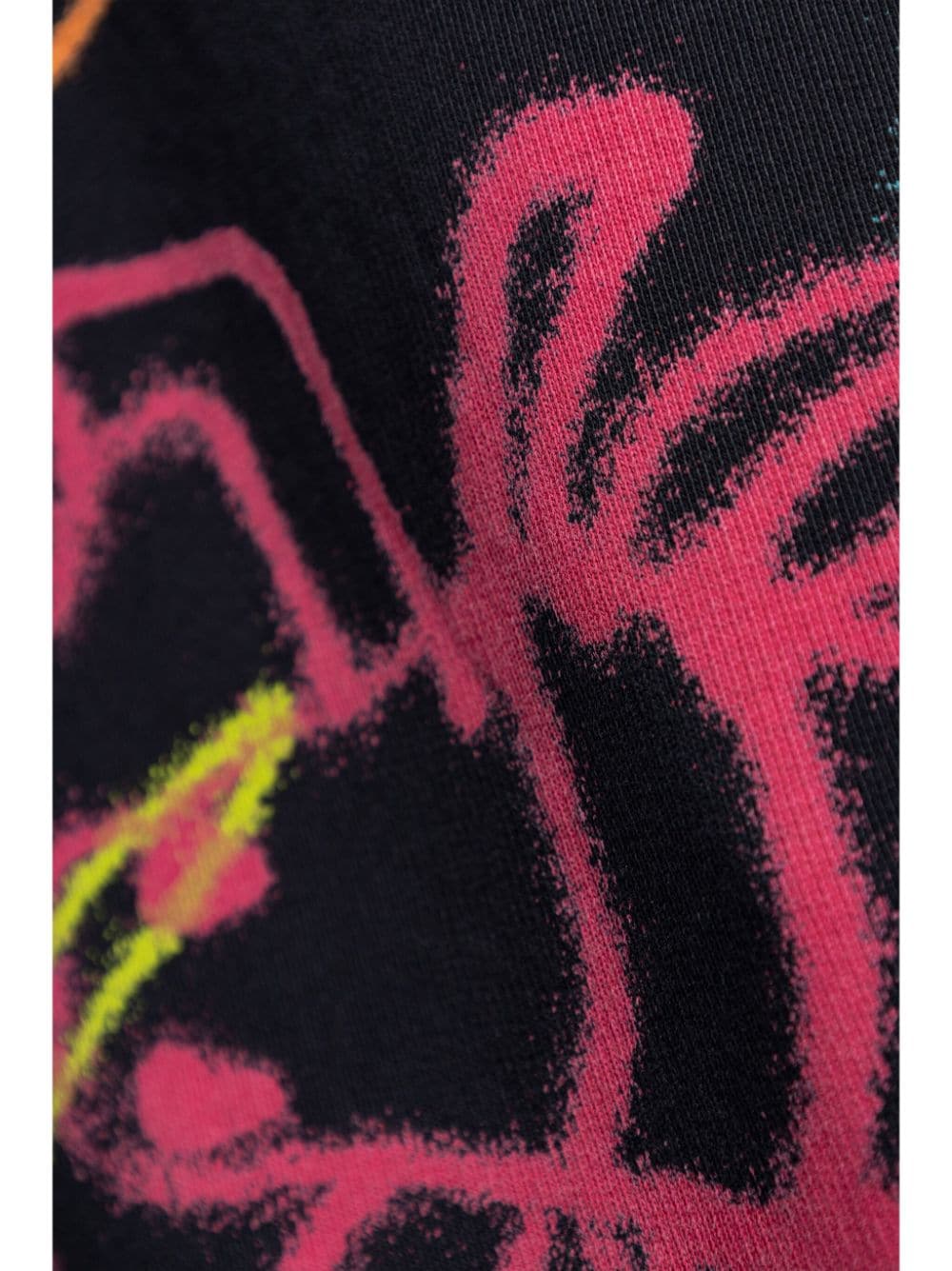 Paul Smith Abstract Print Cotton Sweater - Black image 3