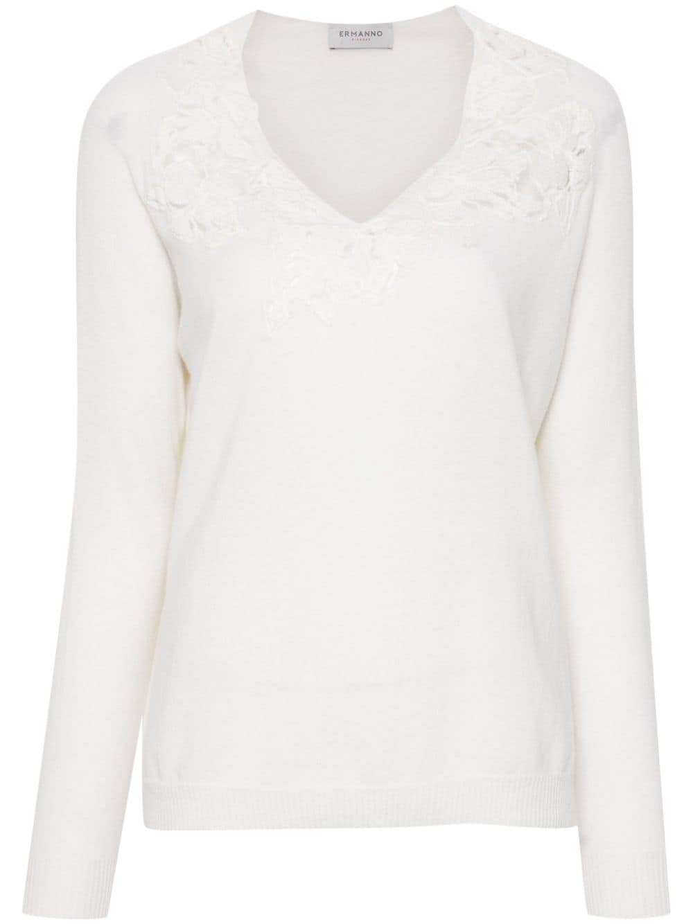 ERMANNO FIRENZE Sweaters White image 0