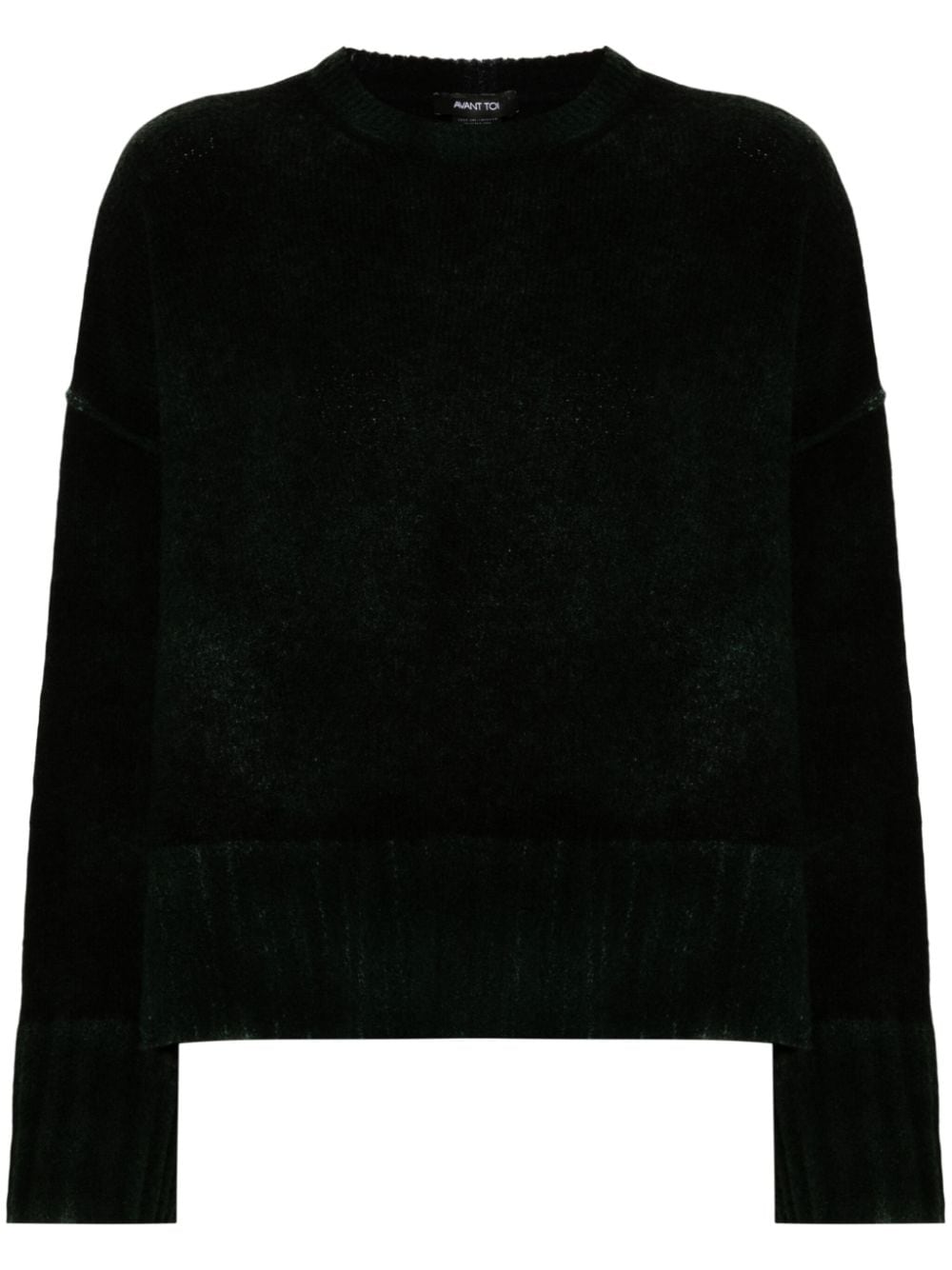 Avant Toi Merino Wool Blend Crew Neck Sweater image 0