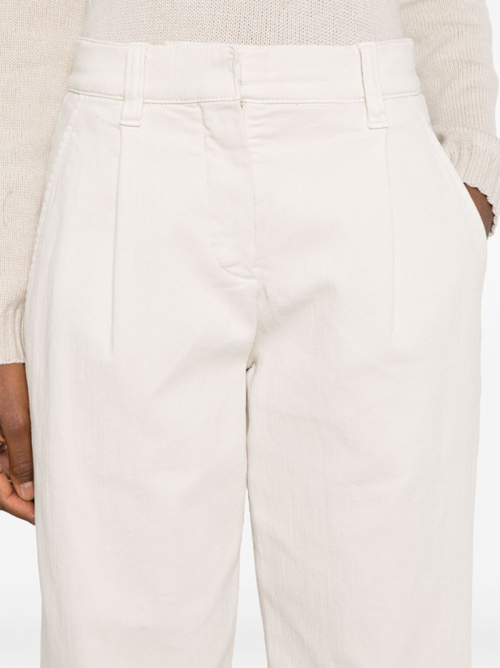 Brunello Cucinelli Jeans Beige image 3